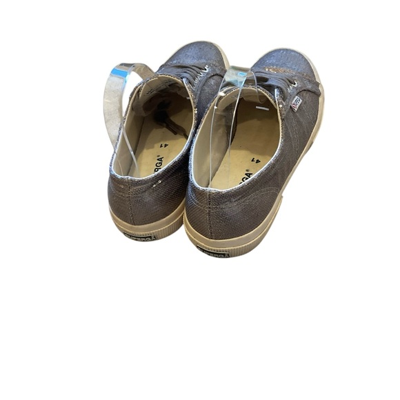 Superga metallic low top lace up sneaker - Picture 3 of 10